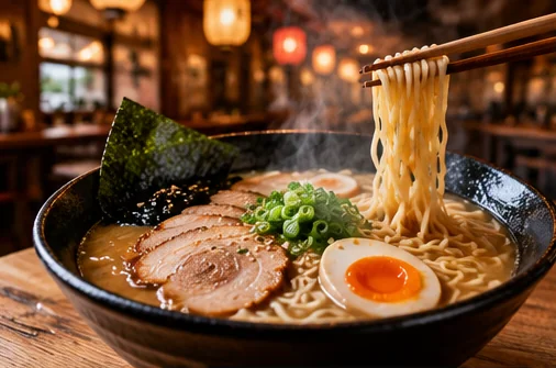 OTSUKA RAMEN themed editorial photography